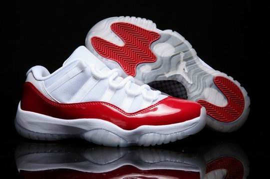 (image for) Air Jordan 11 Low Varsity Red Men's Women's Shoes-13